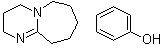 结构式 CAS# 57671-19-9, 1,8-二氮杂二环[5.4.0]十一碳-7-烯苯酚盐