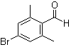 4-溴-2,6-二甲基苯甲醛分子结构 (CAS 5769-33-5)