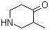 3-甲基-4-哌啶酮分子结构 (CAS 5773-58-0)