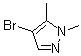 structure of CAS# 5775-86-0, 4-Bromo-1,5-dimethyl-1H-pyrazole;4-Bromo-1,5-dimethylpyrazole
