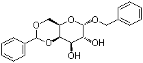 Benzyl 4,6-O-benzylidene-alpha-D-galactopyranoside molecular structure (CAS 57783-86-5)