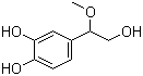 4-(2-羟基-1-甲氧基乙基)-1,2-苯二酚分子结构 (CAS 577976-26-2)
