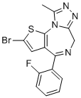 Flubrotizolam molecular structure (CAS 57801-95-3)