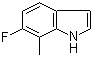 6-Fluoro-7-methylindole molecular structure (CAS 57817-10-4)