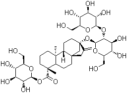 Stevioside molecular structure (CAS 57817-89-7)