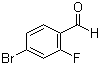 4-Bromo-2-fluorobenzaldehyde molecular structure (CAS 57848-46-1)
