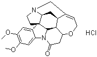 结构式 CAS# 5786-96-9, 番木鳖碱盐酸盐