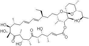 structure of CAS# 579-13-5, Oligomycin A;MCH 32