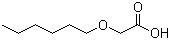 Hexoxyacetic acid molecular structure (CAS 57931-25-6)