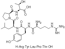 Proctolin (Ixodes scapularis) molecular structure (CAS 57966-42-4)