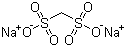 structure of CAS# 5799-70-2, Disodium methanedisulfonate;Methanedisulfonic acid disodium salt