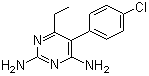 乙胺嘧啶分子结构 (CAS 58-14-0)