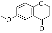 structure of CAS# 5802-17-5, 6-Methoxy-4-chromanone;2,3-Dihydro-6-methoxy-4H-benzopyran-4-one