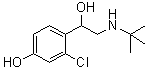 4-羟基妥洛特罗分子结构 (CAS 58020-43-2)
