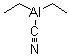 Cyanodiethylalane molecular structure (CAS 5804-85-3)