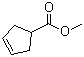 3-环戊烯-1-甲酸甲酯分子结构 (CAS 58101-60-3)