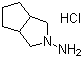 structure of CAS# 58108-05-7, 3-Amino-3-azabicyclo[3.3.0]octane hydrochloride