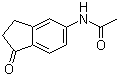 N-(1-Oxo-2,3-dihydro-1H-inden-5-yl)acetamide molecular structure (CAS 58161-35-6)