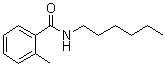 N-Hexyl-2-methylbenzamide molecular structure (CAS 58278-06-1)