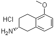 (R)-2-Amino-5-methoxy-1,2,3,4-tetrahydronaphthalene hydrochloride molecular structure (CAS 58349-15-8)