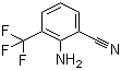 2-氨基-3-三氟甲基苯腈分子结构 (CAS 58458-14-3)