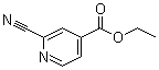 2-氰基异烟酸乙酯分子结构 (CAS 58481-14-4)