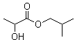 Isobutyl lactate molecular structure (CAS 585-24-0)