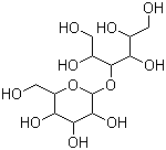 乳糖醇分子结构 (CAS 585-86-4)