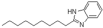 structure of CAS# 5851-50-3, 2-Nonyl-1H-benzimidazole;2-Nonylbenzimidazole; NSC 74053