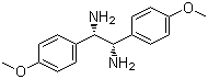 structure of CAS# 58520-03-9, 1S,2S-1,2-Di(4'-methoxyphenyl)-1,2-diaminoethan