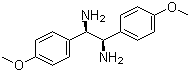structure of CAS# 58520-04-0, 1R,2R-1,2-Di(4'-methoxyphenyl)-1,2-diaminoethan