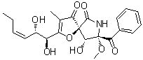 Pseurotin A molecular structure (CAS 58523-30-1)