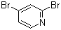 2,4-Dibromopyridine molecular structure (CAS 58530-53-3)