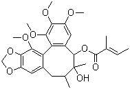 Schizantherin B molecular structure (CAS 58546-55-7)