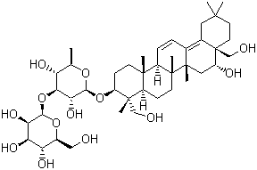 结构式 CAS# 58558-08-0, 柴胡皂甙 B1