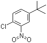 4-氯-3-硝基叔丁基苯分子结构 (CAS 58574-05-3)