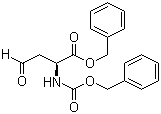 Benzyl 4-oxo-2-(S)-[[(phenylmethoxy)carbonyl]amino]butanoate molecular structure (CAS 58578-45-3)