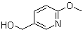 2-Methoxy-5-hydroxymethylpyridine molecular structure (CAS 58584-63-7)