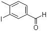 3-碘-4-甲基苯甲醛分子结构 (CAS 58586-55-3)