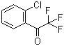 structure of CAS# 5860-95-7, 2'-Chloro-2,2,2-trifluoroacetophenone;1-(2-Chlorophenyl)-2,2,2-trifluoroethanone