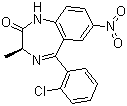 甲氯西泮分子结构 (CAS 58662-84-3)
