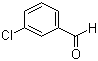 结构式 CAS# 587-04-2, 3-氯苯甲醛; 间氯苯甲醛