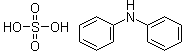 结构式 CAS# 587-84-8, 二苯胺硫酸盐
