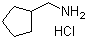 structure of CAS# 58714-85-5, Aminomethylcyclopentane hydrochloride;Cyclopentanemethylamine hydrochloride