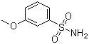 3-甲氧基苯磺酰胺分子结构 (CAS 58734-57-9)