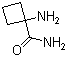 1-Aminocyclobutanecarboxamide molecular structure (CAS 587829-74-1)
