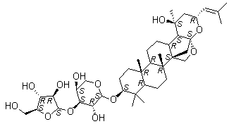 Bacoside A1 molecular structure (CAS 58798-94-0)