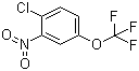 2-氯-5-三氟甲氧基硝基苯分子结构 (CAS 588-09-0)