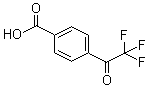 4-(2,2,2-Trifluoroacetyl)benzoic acid molecular structure (CAS 58808-59-6)