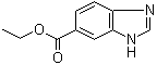 1H-苯并咪唑-6-羧酸乙酯分子结构 (CAS 58842-61-8)